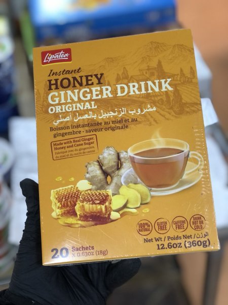 مشروب الزنجبيل بالعسل الاصلي 20ظرف-360غ