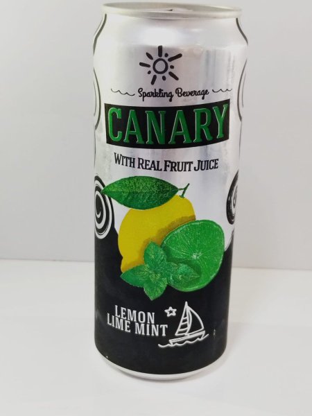 مشروب canary الليمون ونعنع