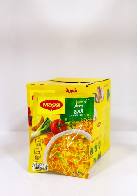 شوربه ماجي بالخضار