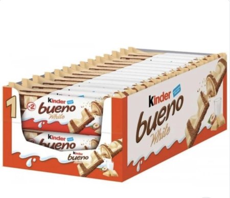 شكلاطه kinder bueno white
