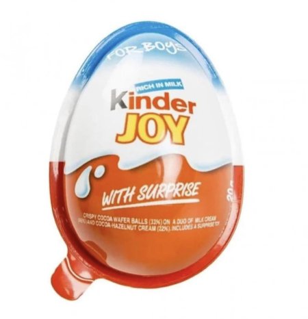 بيضة شكلاطة kinder joy