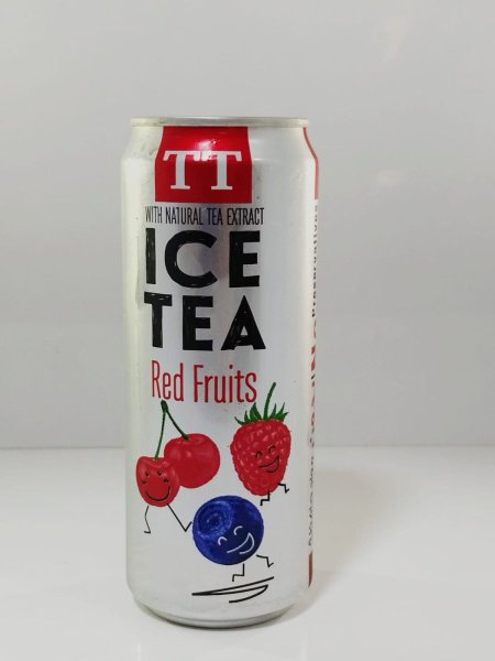 Ice tea الفواكه الحمراء
