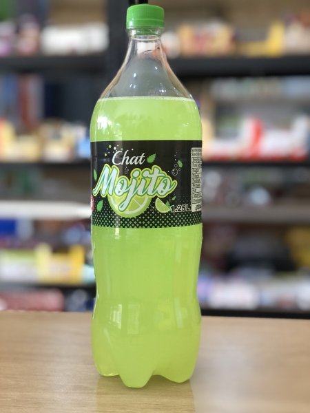 كولا شات ليمون ونعنع لتر وربع